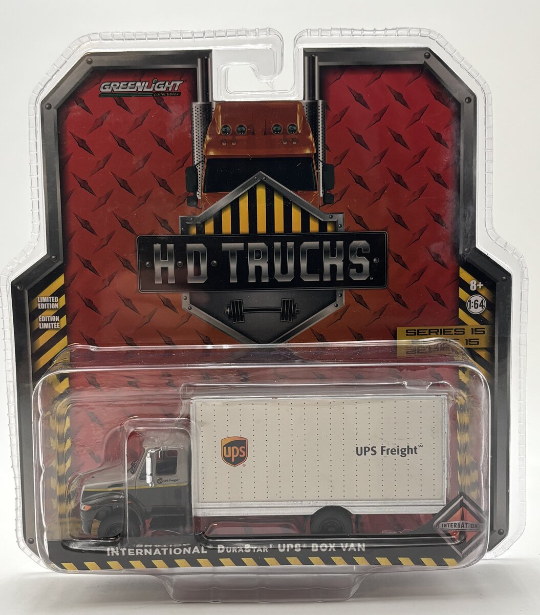 Greenlight Collectibles 33150-B 1:64 UPS Freight - 2013 International Box Van