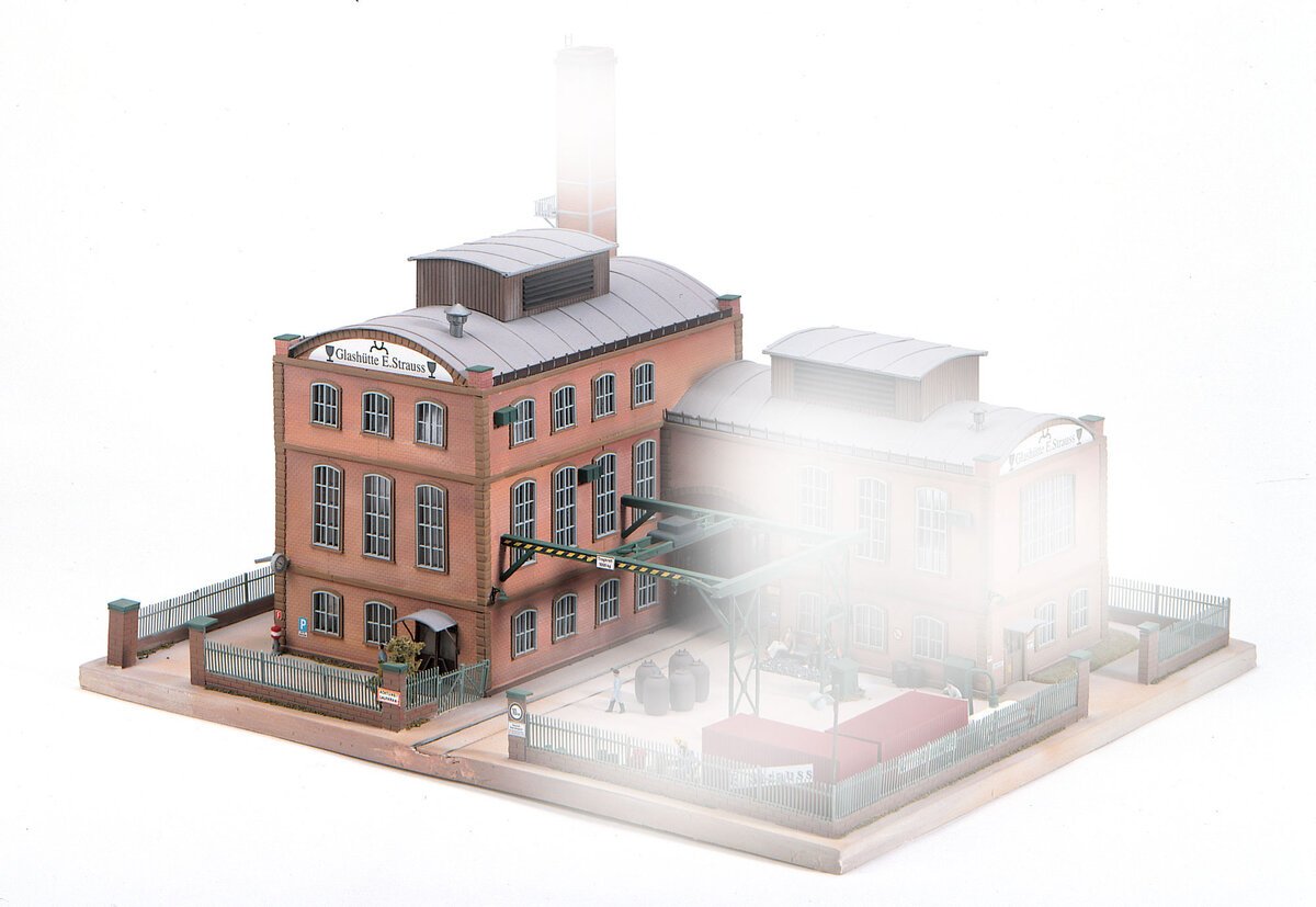 Piko 61116 HO E Strauss Glass Factory Building Kit