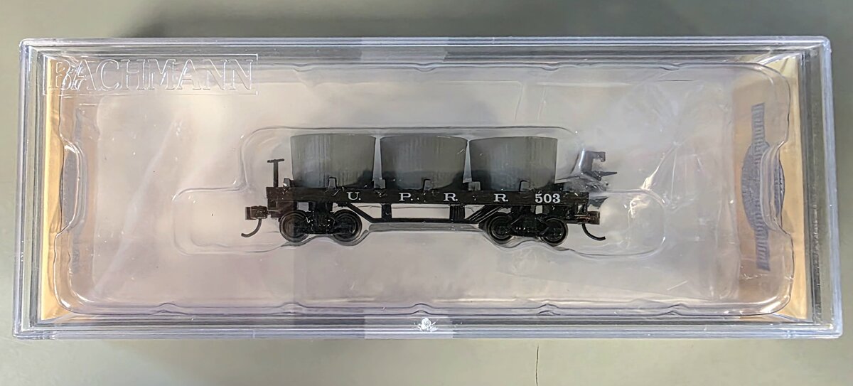 Bachmann 15553 N Union Pacific Old-Time Water Tank Car #503