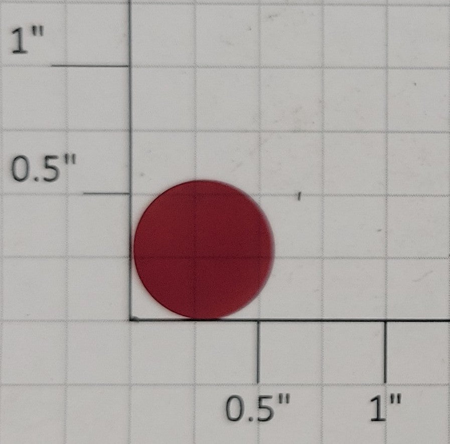 Lionel 210-12 Round Red Translucent Switch Lantern Lens