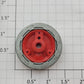 American Flyer XA14A602-A Flanged Red Wheel for Franklin/Washington