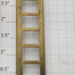American Flyer 4010-2 Brass 7-Rung Tank Car Ladder