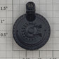 American Flyer PA14C369 Black Plastic 0-6-0 Steam Loco Boiler Front with Lens