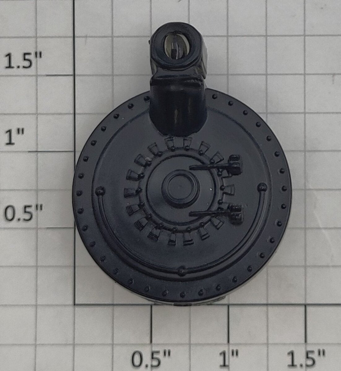 American Flyer PA14C369 Black Plastic 0-6-0 Steam Loco Boiler Front with Lens