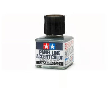 Tamiya 87199 Dark Gray Accent Color Paint - 40 ml