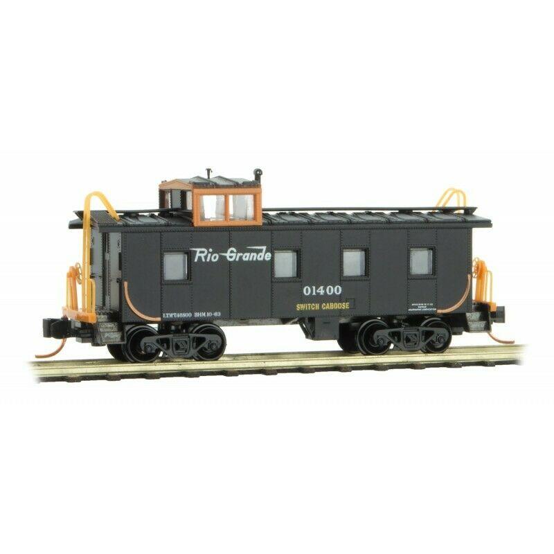 Micro-Trains 10000400 N DRGW 36' Riveted Steel Side Caboose #01400