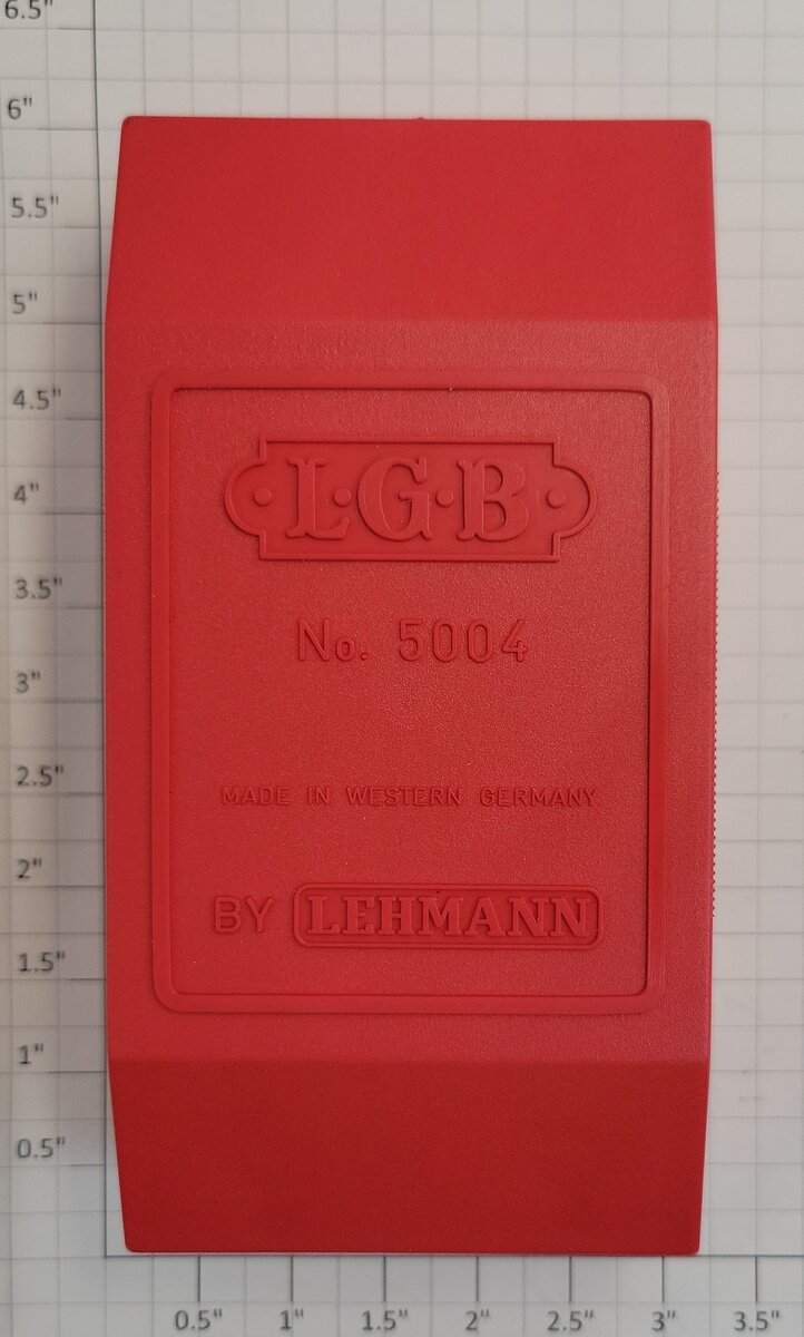 LGB 5004/50040 Track Cleaner Sanding Block