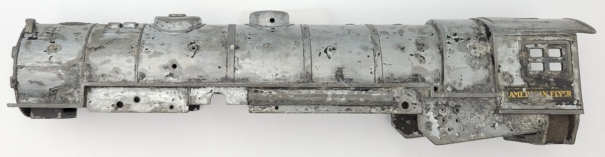 American Flyer XA11A939RP Hudson Unfinished Boiler Shell Missing Trim
