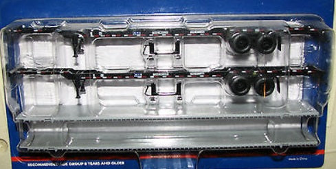 Athearn 26591 HO CSX RTR Intermodal 53' Container Chassis (Pack of 2)