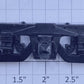 Lionel 8000-8013X Black 3-Axle Diecast Truck Side