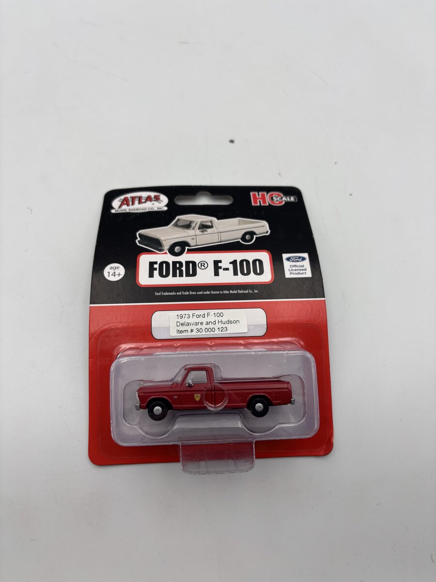 Atlas 30000123 HO Delaware & Hudson 1973 Ford F-100 Pickup Truck