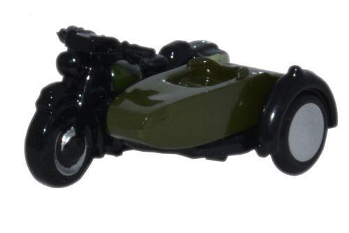 Oxford Diecast NBSA005 1:148 34th Armoured Brigade Motorcycle And Sidecar