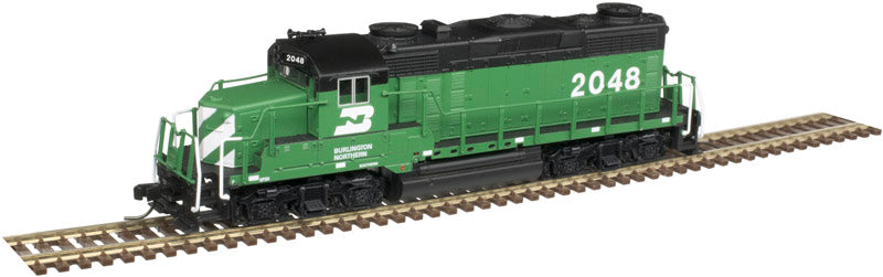 Atlas 40004509 N Burlington Northern Gold GP-20 Diesel Locomotive #2058