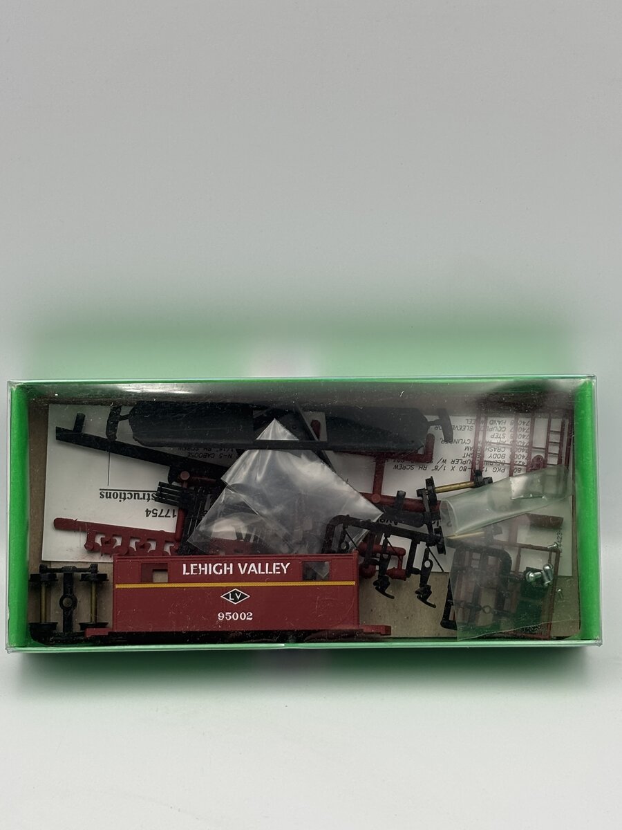 Bowser 3-3059 Lehigh Valley N-5 All-Steel Cabin-Car Caboose Kit