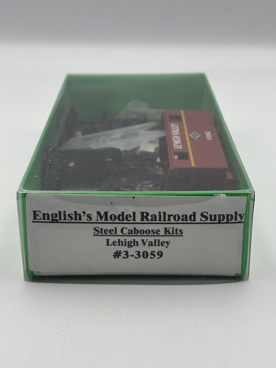 Bowser 3-3059 Lehigh Valley N-5 All-Steel Cabin-Car Caboose Kit