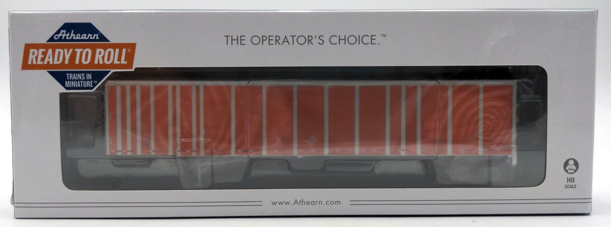 Athearn 72608 HO Schneider RTR 53' Wabash Plate Trailer #A76523
