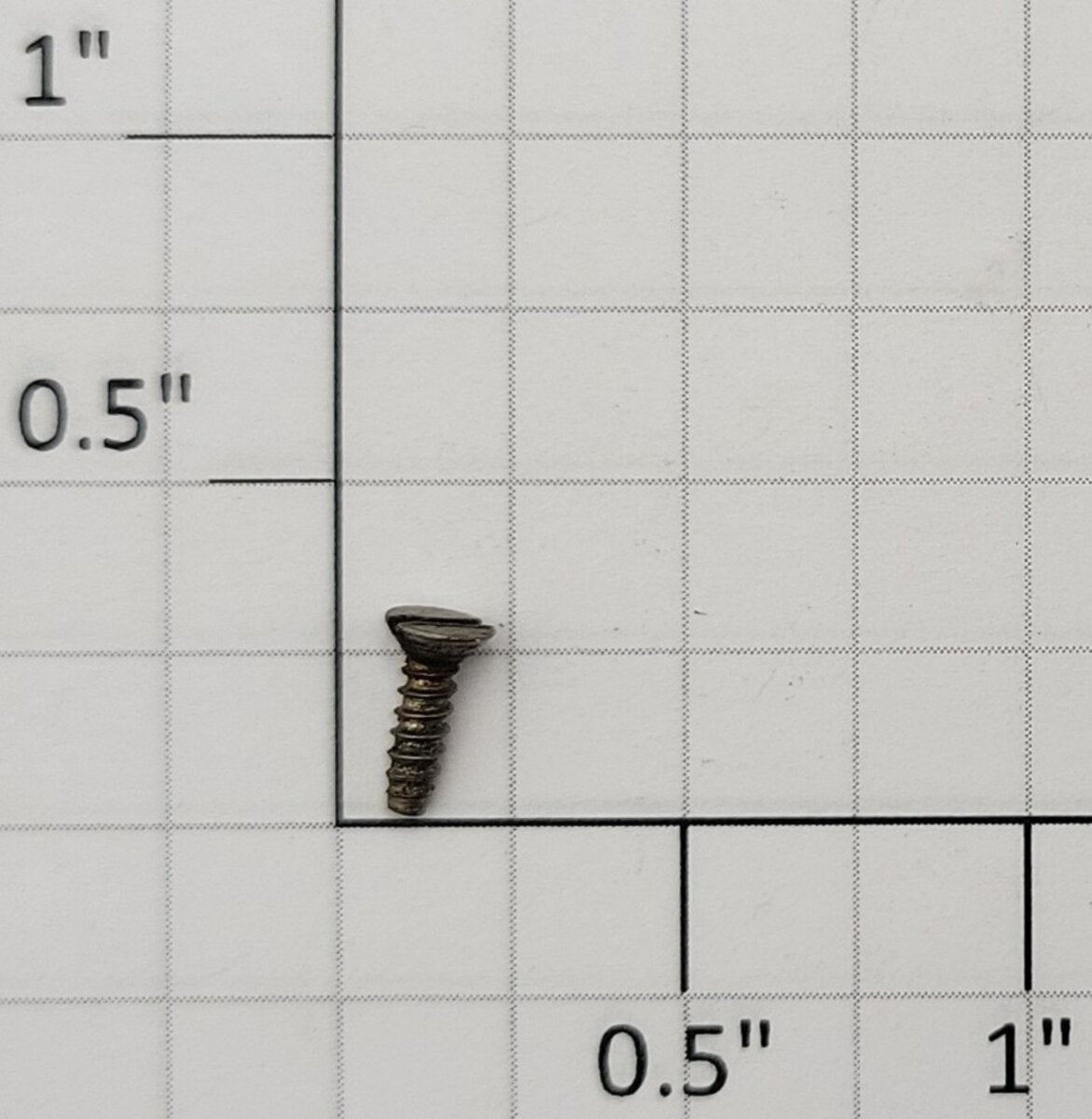 American Flyer S249 #2 x 5/16" Self Tapping Flat Head Slotted Screw