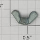 American Flyer Noma-018 #8-32 Noma Station Battery Wing Nut