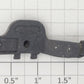 American Flyer PA10020L Left Black Trailing Rear Truck Side Frame