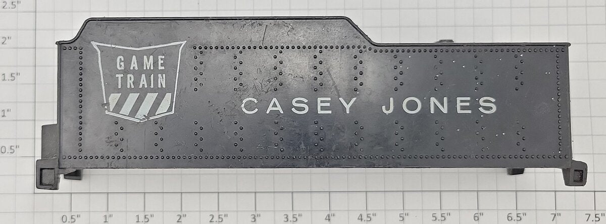 American Flyer PA12A078E Casey Jones Plastic Tender Shell