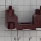 American Flyer PA14423 Maroon Motor Brush Mounting Plate