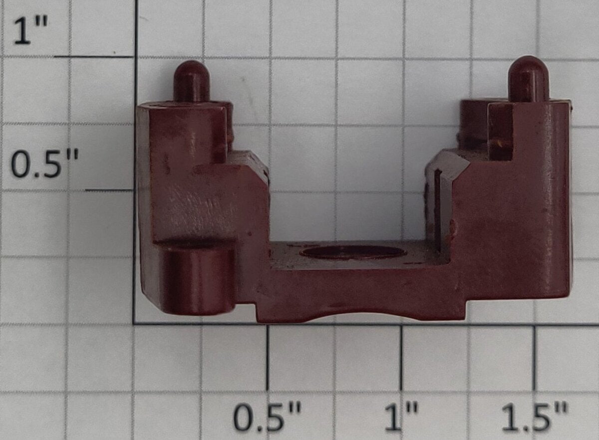 American Flyer PA14423 Maroon Motor Brush Mounting Plate