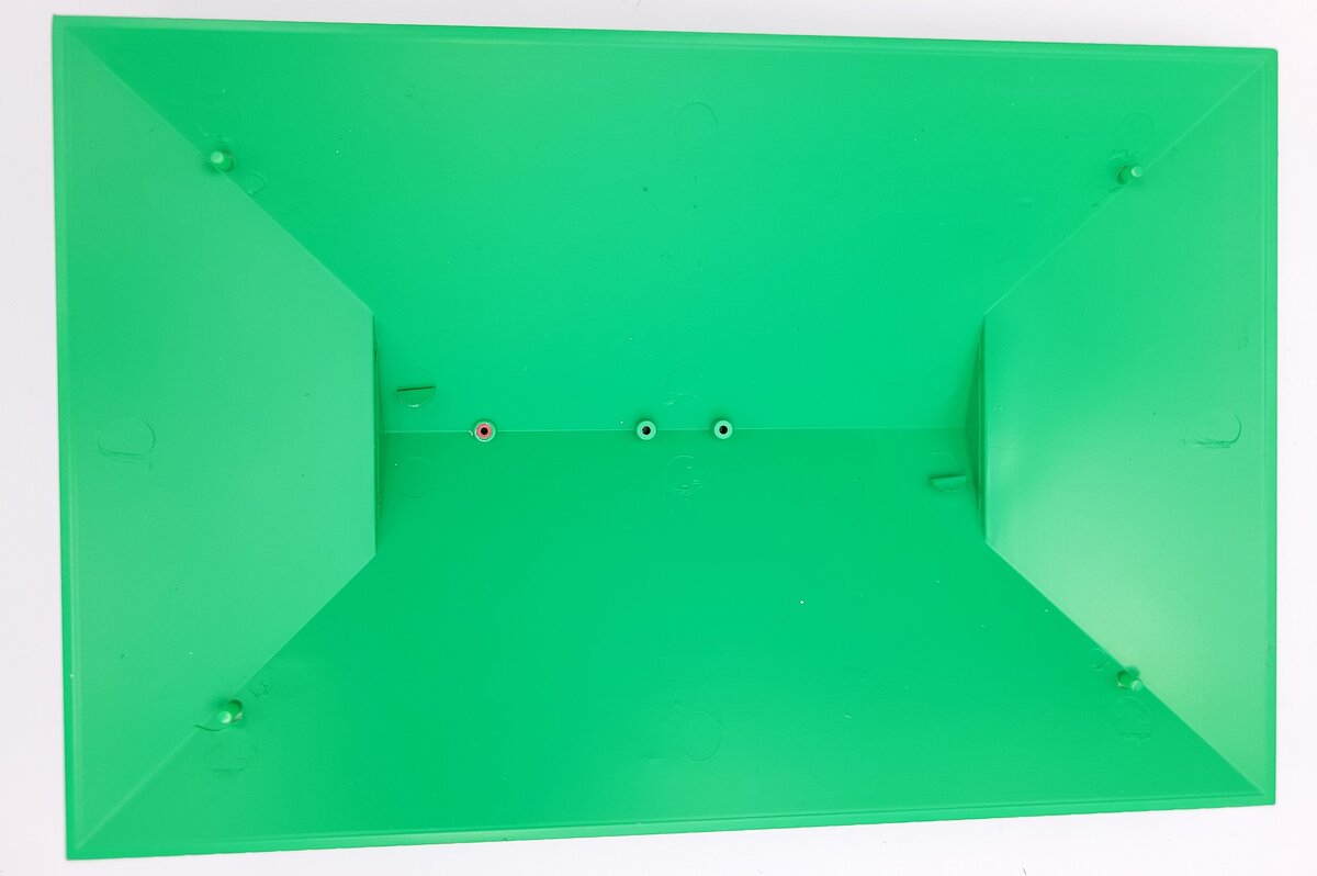 American Flyer PA14C044 Plastic Green Talking Station Roof with Chimney