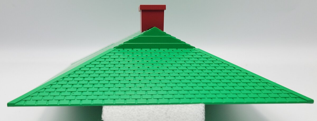 American Flyer PA14C044 Plastic Green Talking Station Roof with Chimney