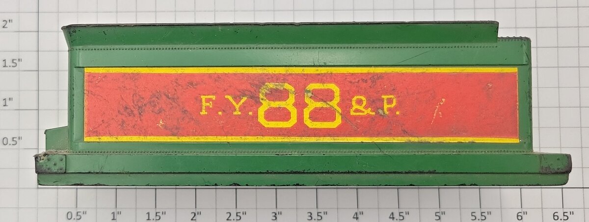 American Flyer PA15D559 Franklin Tender Shell