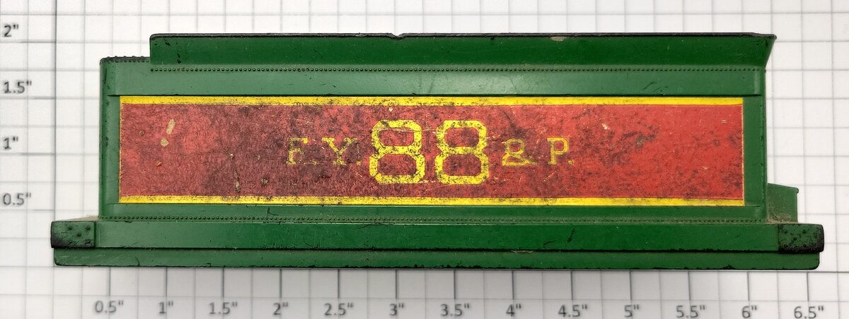 American Flyer PA15D559 Franklin Tender Shell