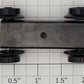 American Flyer XA13A084 Atlantic/Pacific Pilot Truck Assembly with Black Wheels