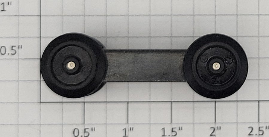 American Flyer XA13A084 Atlantic/Pacific Pilot Truck Assembly with Black Wheels