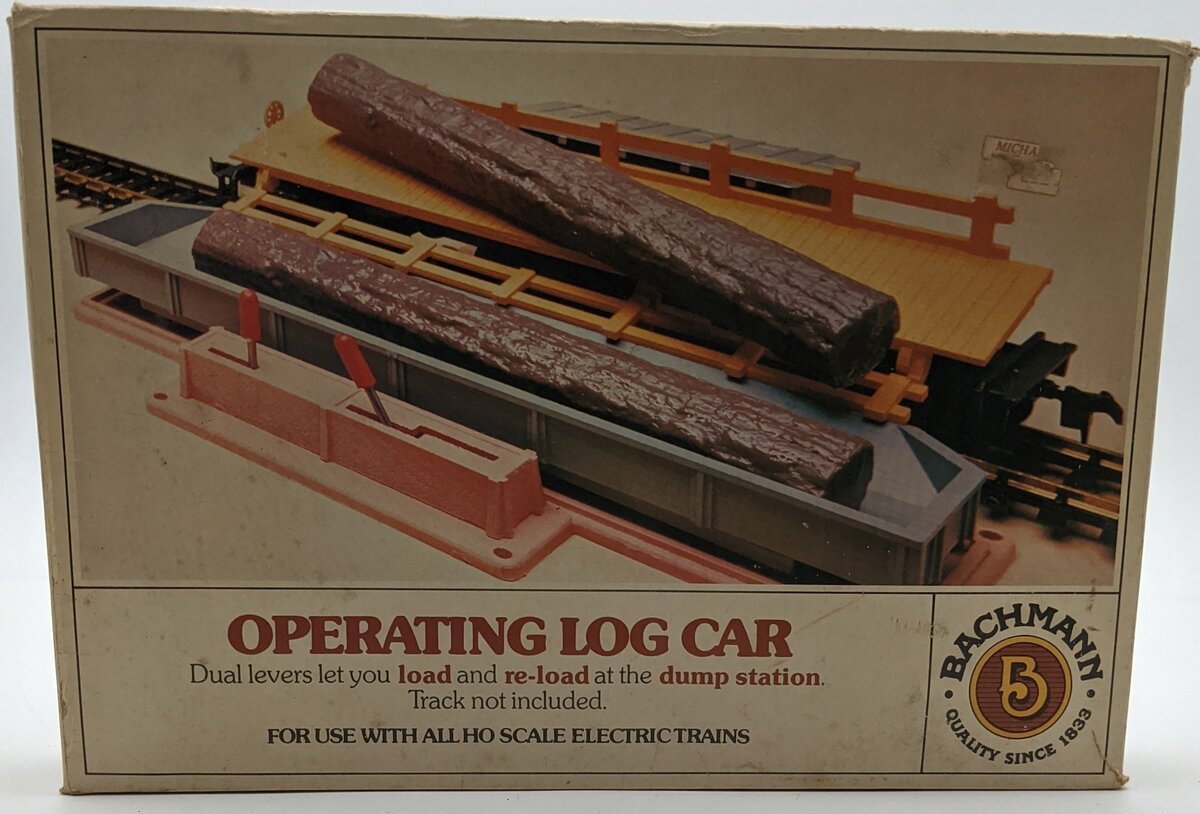 Bachmann 1427 HO Scale Operating Log Car Plastic Kit