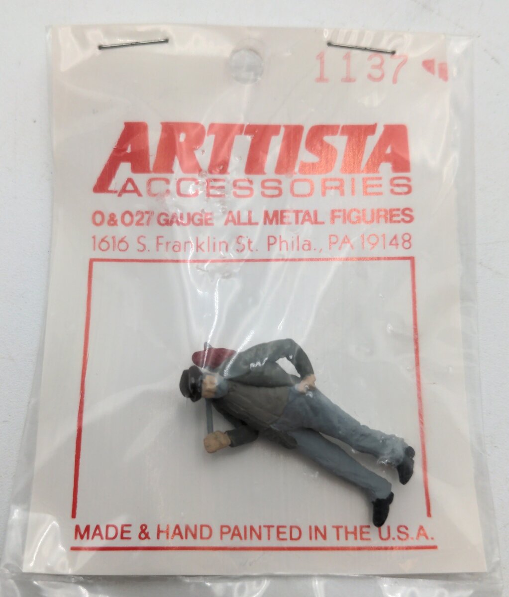 Arttista 1137 O Walking Hobo Pewter Figure