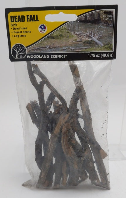 Woodland Scenics S29 Dead Fall 1.75 Oz. Bag