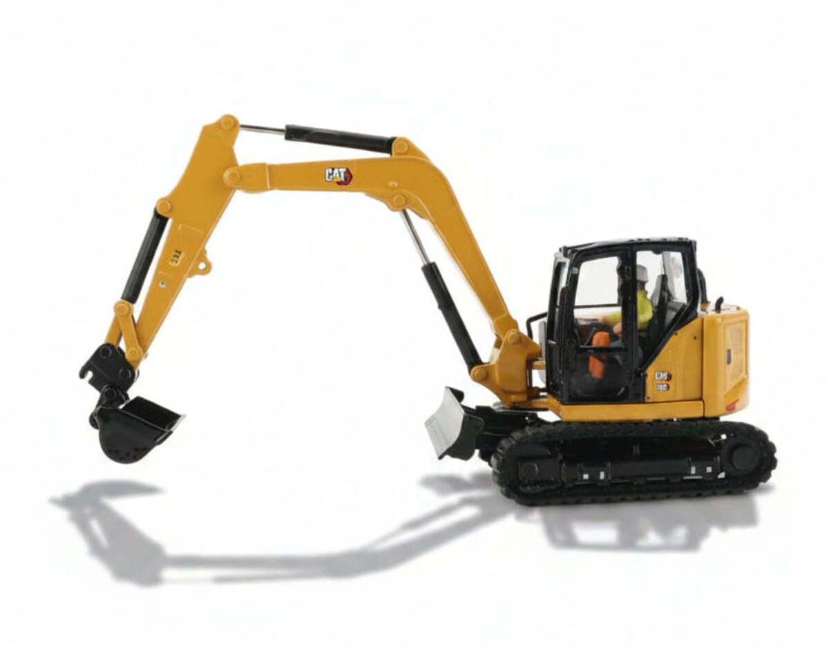 DieCast Masters 85596 1:50 CAT 308 CR Next Generation Mini Hydraulic Excavator