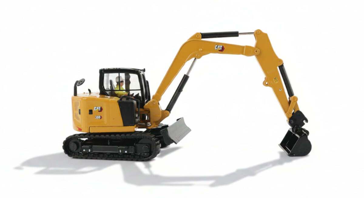 DieCast Masters 85596 1:50 CAT 308 CR Next Generation Mini Hydraulic Excavator