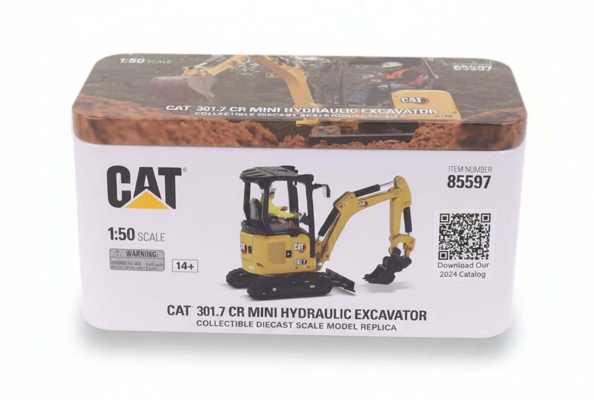 DieCast Masters 85597 1:50 Cat Diecast 301.7 Next Gen Mini Hydraulic Excavator