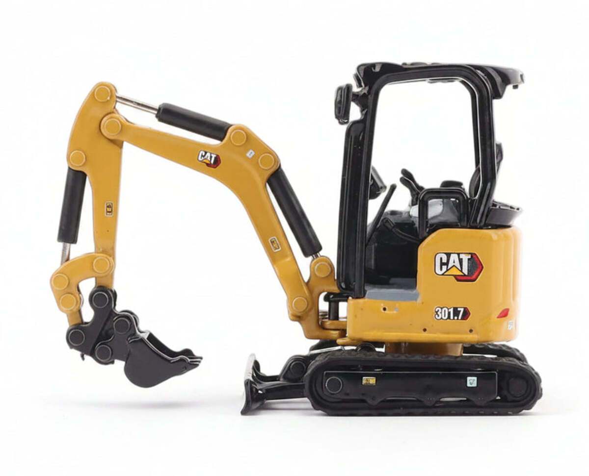 DieCast Masters 85597 1:50 Cat Diecast 301.7 Next Gen Mini Hydraulic Excavator