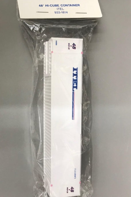 Walthers 933-1814 HO ITEL 48'' High Cube Container