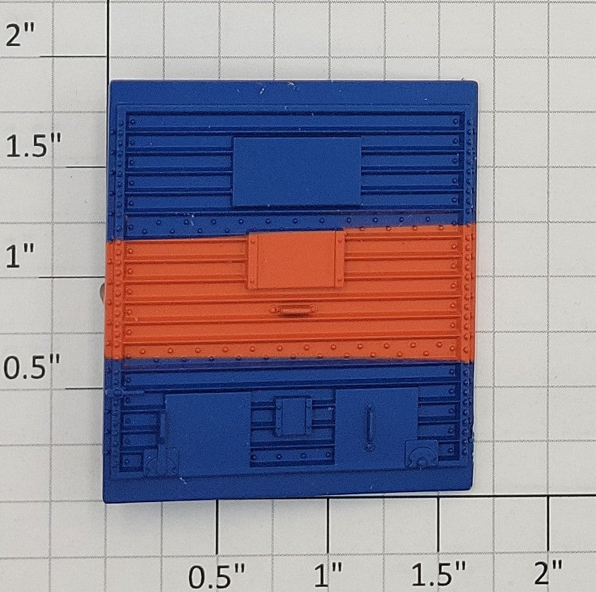 Lionel 6464-404 B&O Blue & Orange 5-Panel Box Car Door
