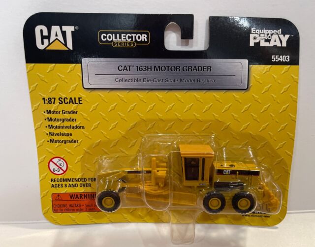 Norscot 55403 1:87 CAT 163H Motor Grader CAT Die Cast Model Replica