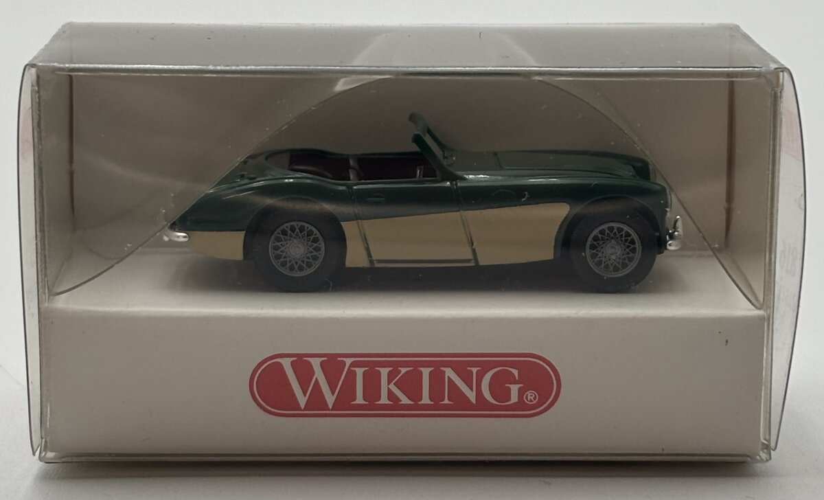 Wiking 8160123 HO Austin Healey Green 3000