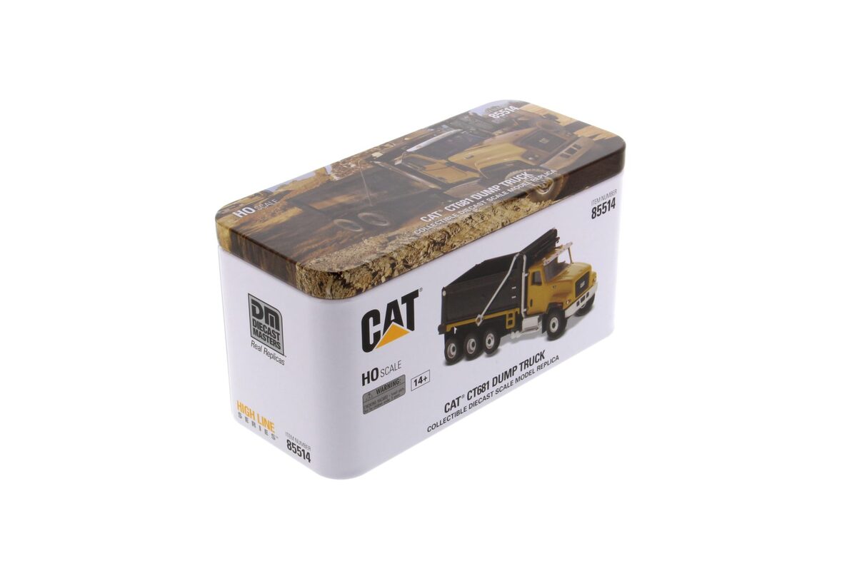 DieCast Masters 85514 1:87 Caterpillar CT681 Dump Truck Diecast Model