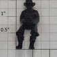 Lionel 52-26 Black Unpainted Fireman Figure (8411-54)