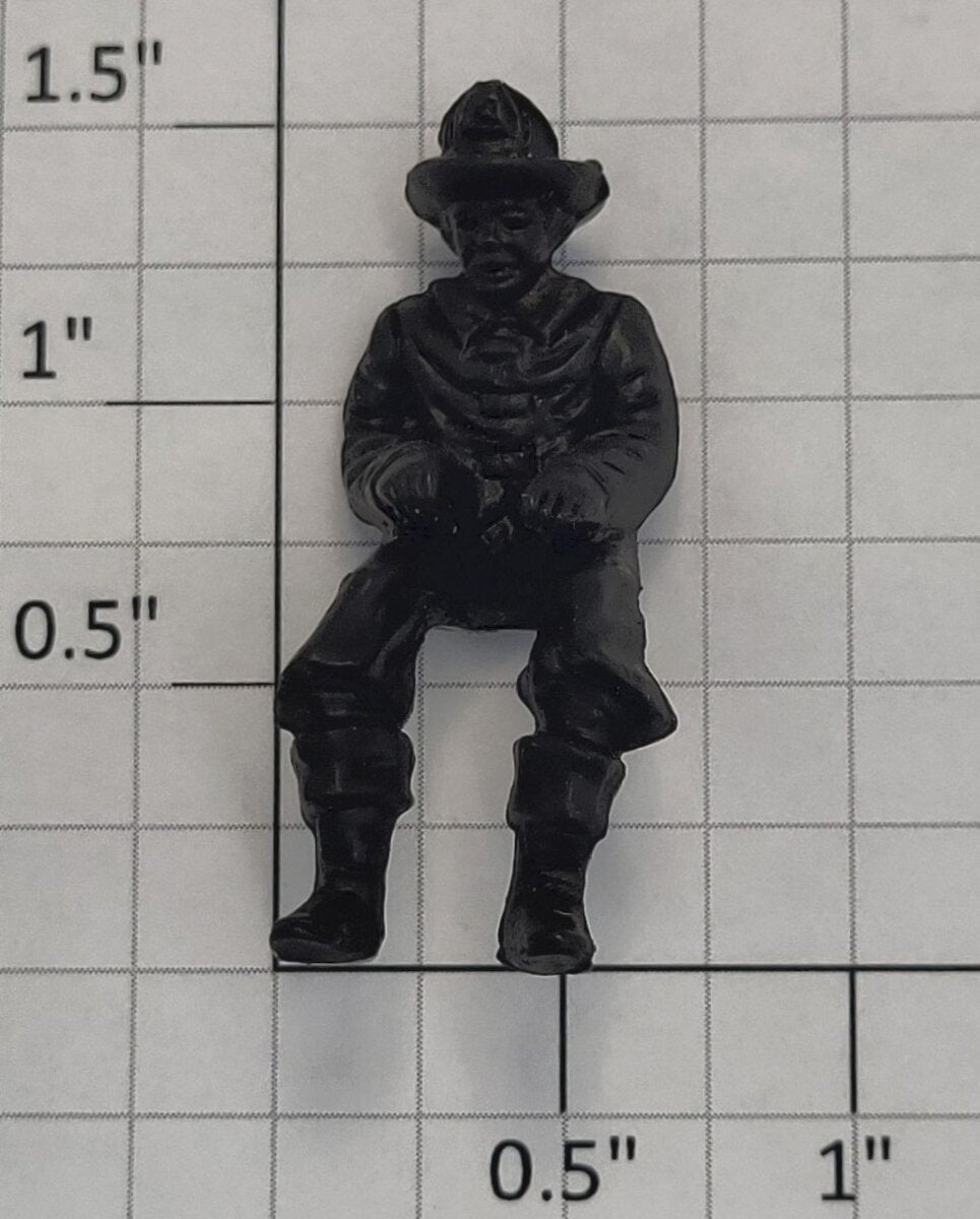 Lionel 52-26 Black Unpainted Fireman Figure (8411-54)