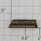 Aristo-Craft 11900-1S G Brass 15/16" Short Rail Joiner