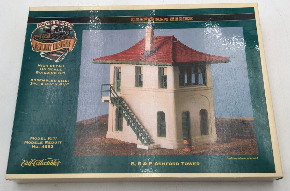 Ertl 4682 HO B,R & P Ashford Tower Building Kit