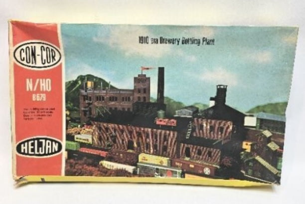Con-Cor B679 HO 1910 era Brewery Bottling Plant Building Kit