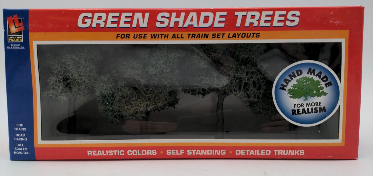Life Like 433-1921 Realistic Self Standing Green Shade Trees